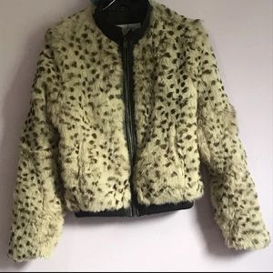 Genuine Rabbit Fur Coat